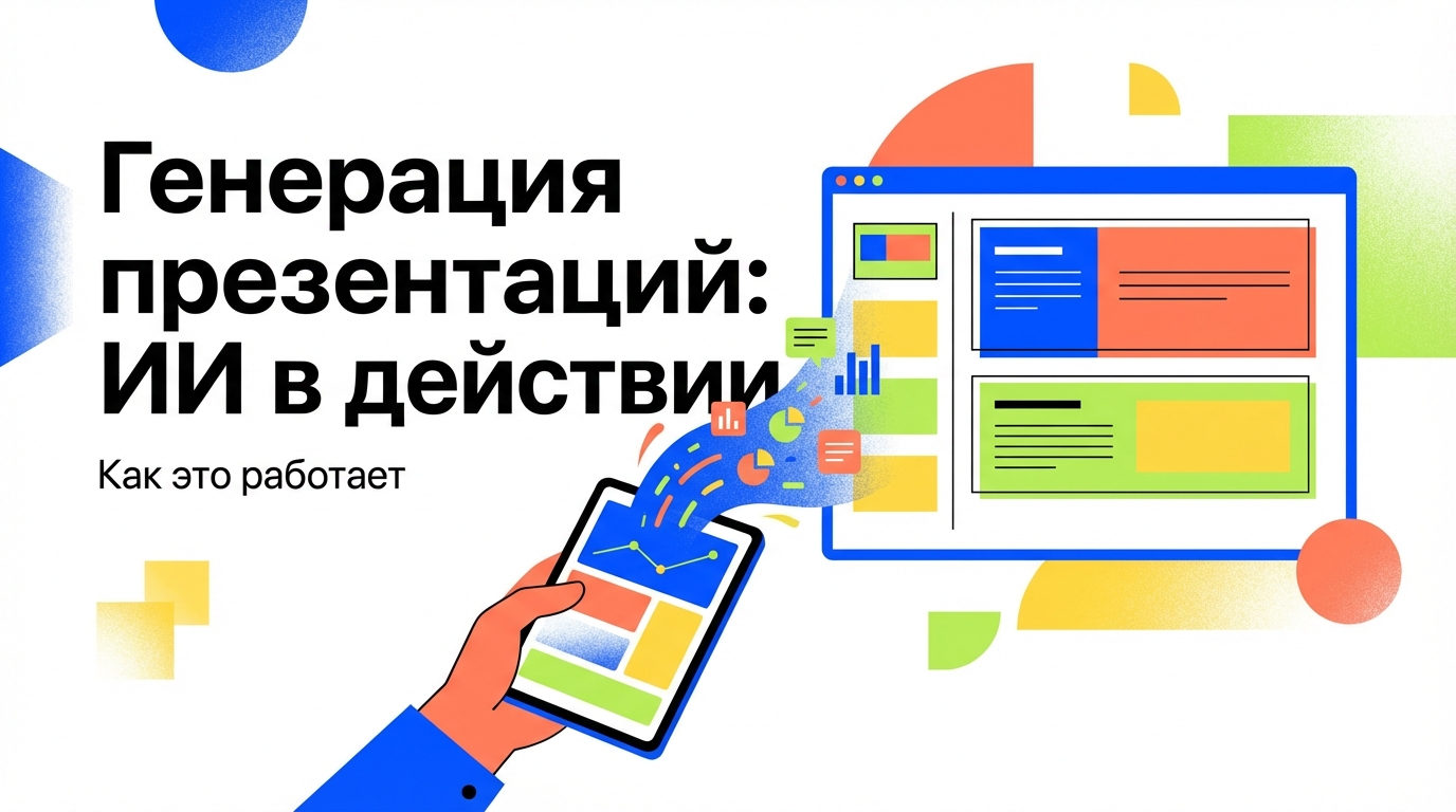 Генерация презентаций с помощью ИИ для создания слайдов