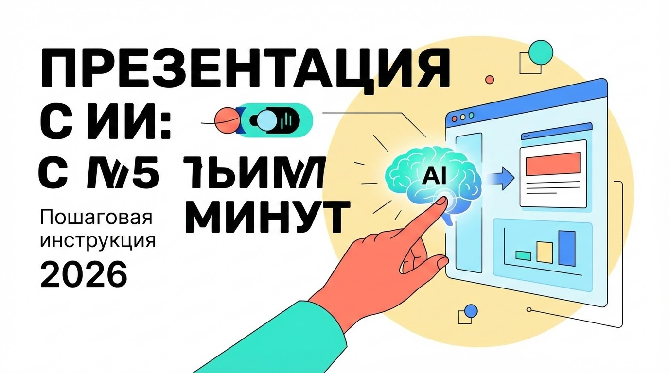 Пошаговая инструкция по созданию презентации за 5 минут для класса