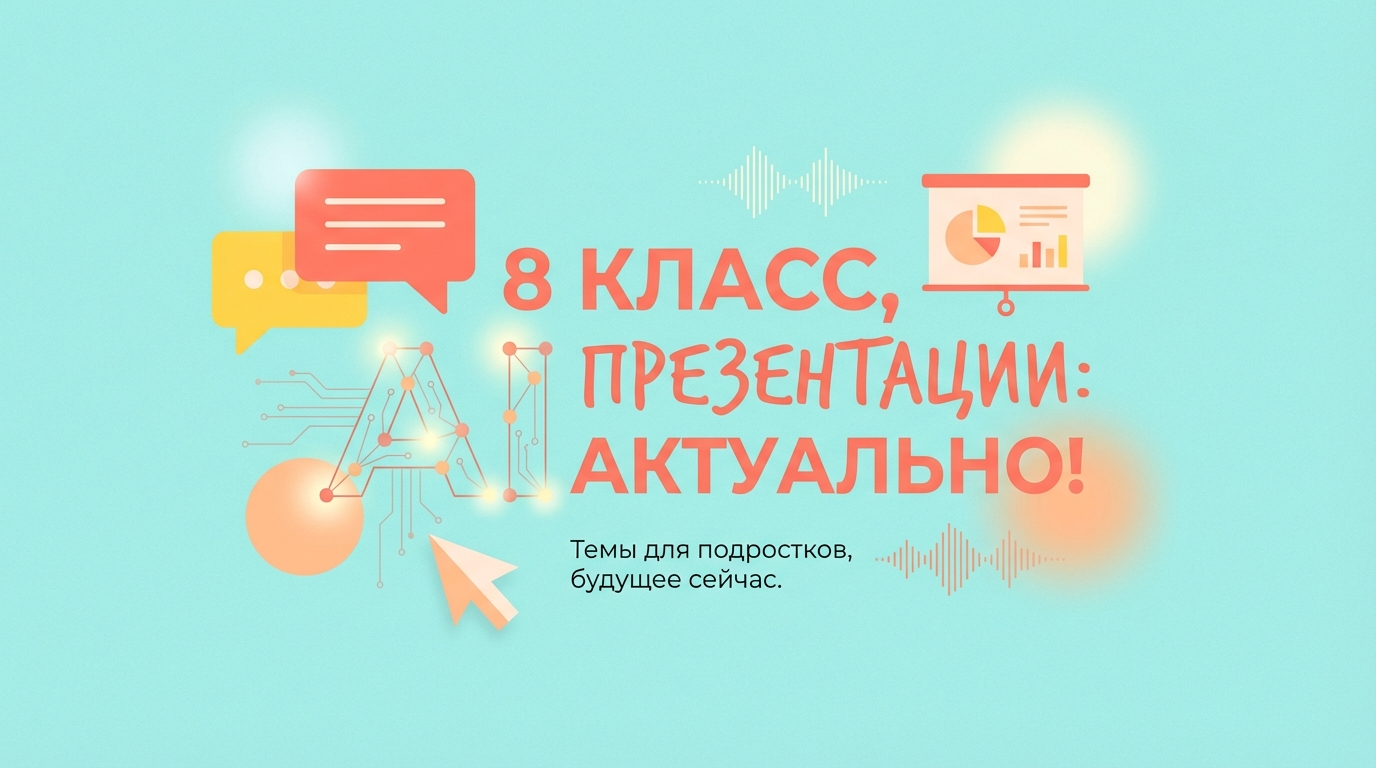 Презентация для 8 класса о современных темах и примерах уроков для подростков