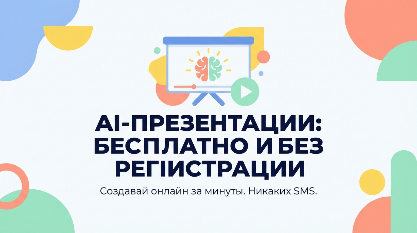 Создать презентацию онлайн бесплатно без регистрации и SMS