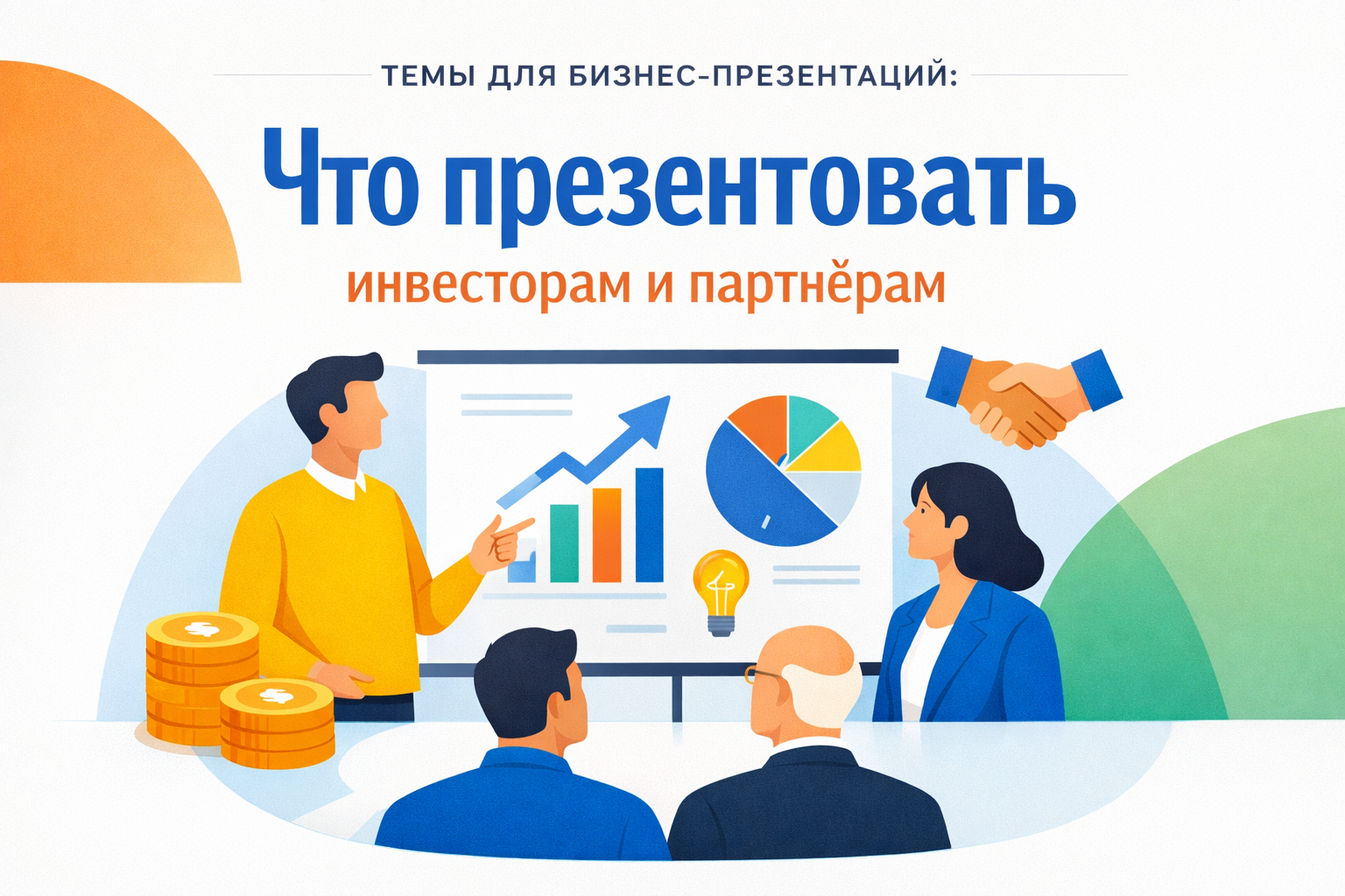 Инвестиционная презентация и темы для инвесторов
