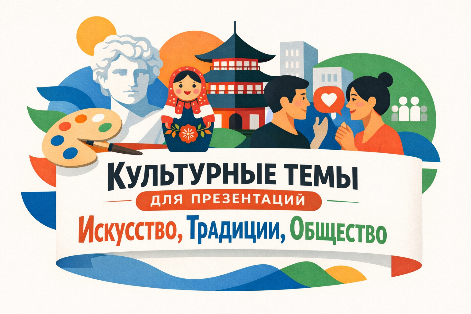 Искусство презентация: культурные темы для урока