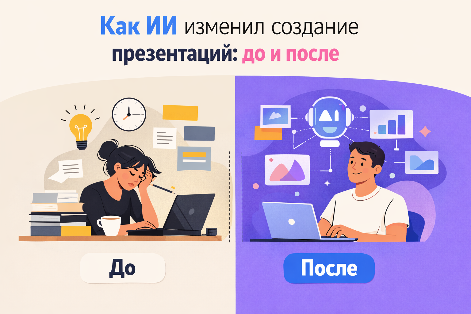 Нейросеть для создания презентаций