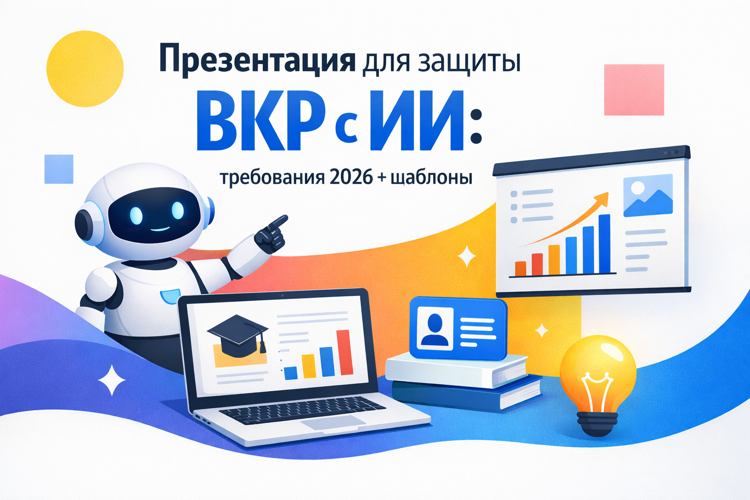 Презентация ВКР для защиты с требованиями 2026 и шаблоном PowerPoint