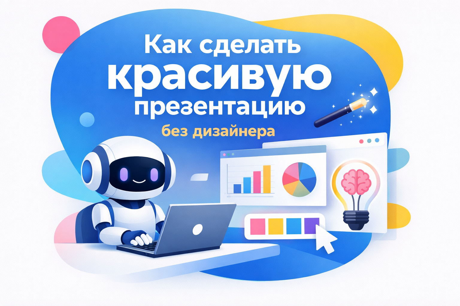 Презентация пошагово с красивой структурой