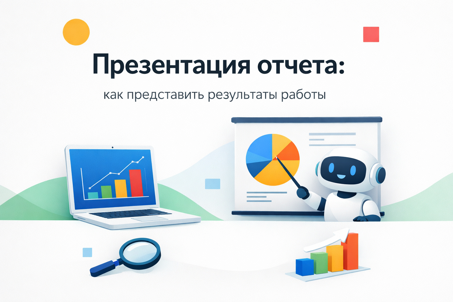 Презентация результатов работы и оформление отчета в слайдах