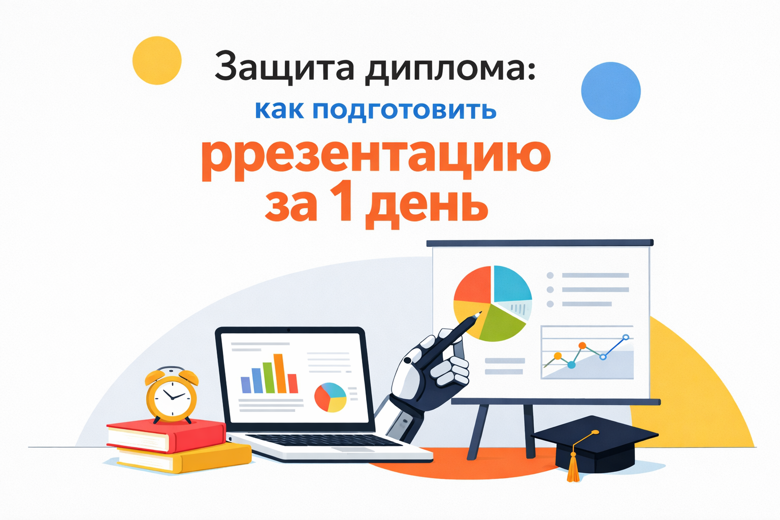 Презентация для защиты диплома за 1 день
