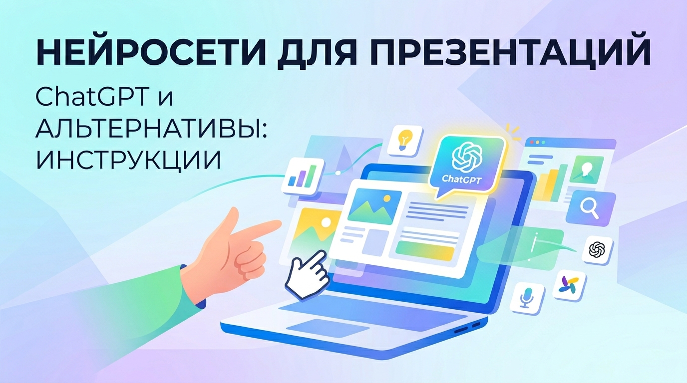 ChatGPT для создания презентаций и альтернативные инструменты в России