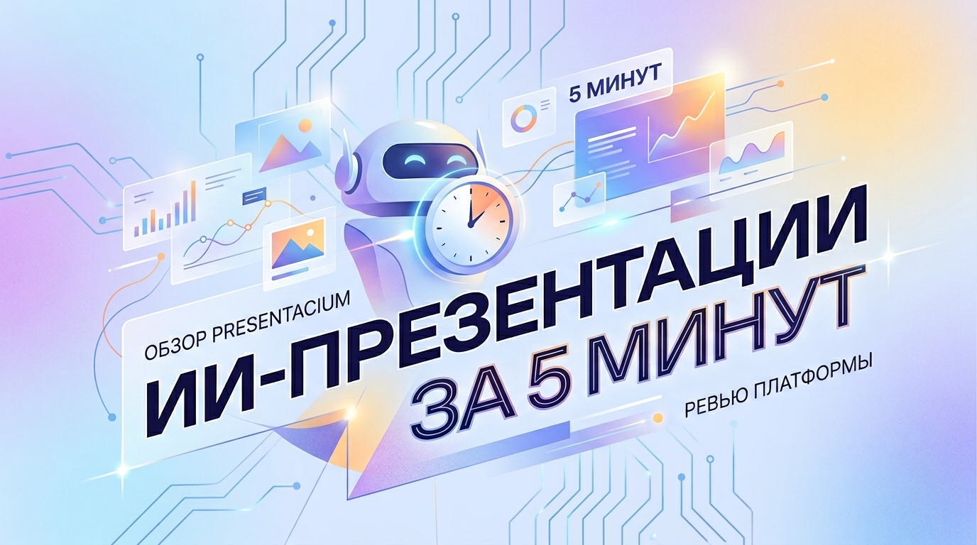 Обзор Presentacium: создание презентации за 5 минут
