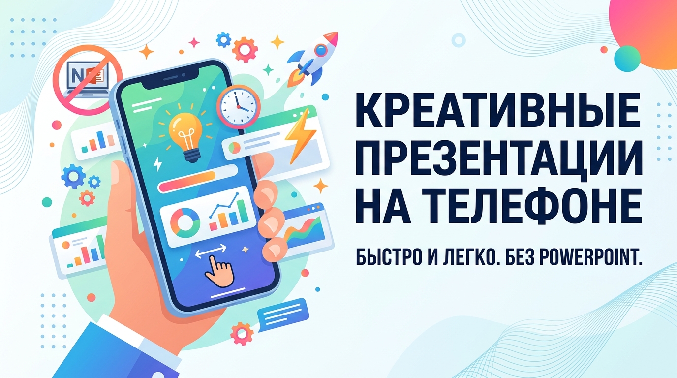 Презентация на телефоне с слайдами без PowerPoint