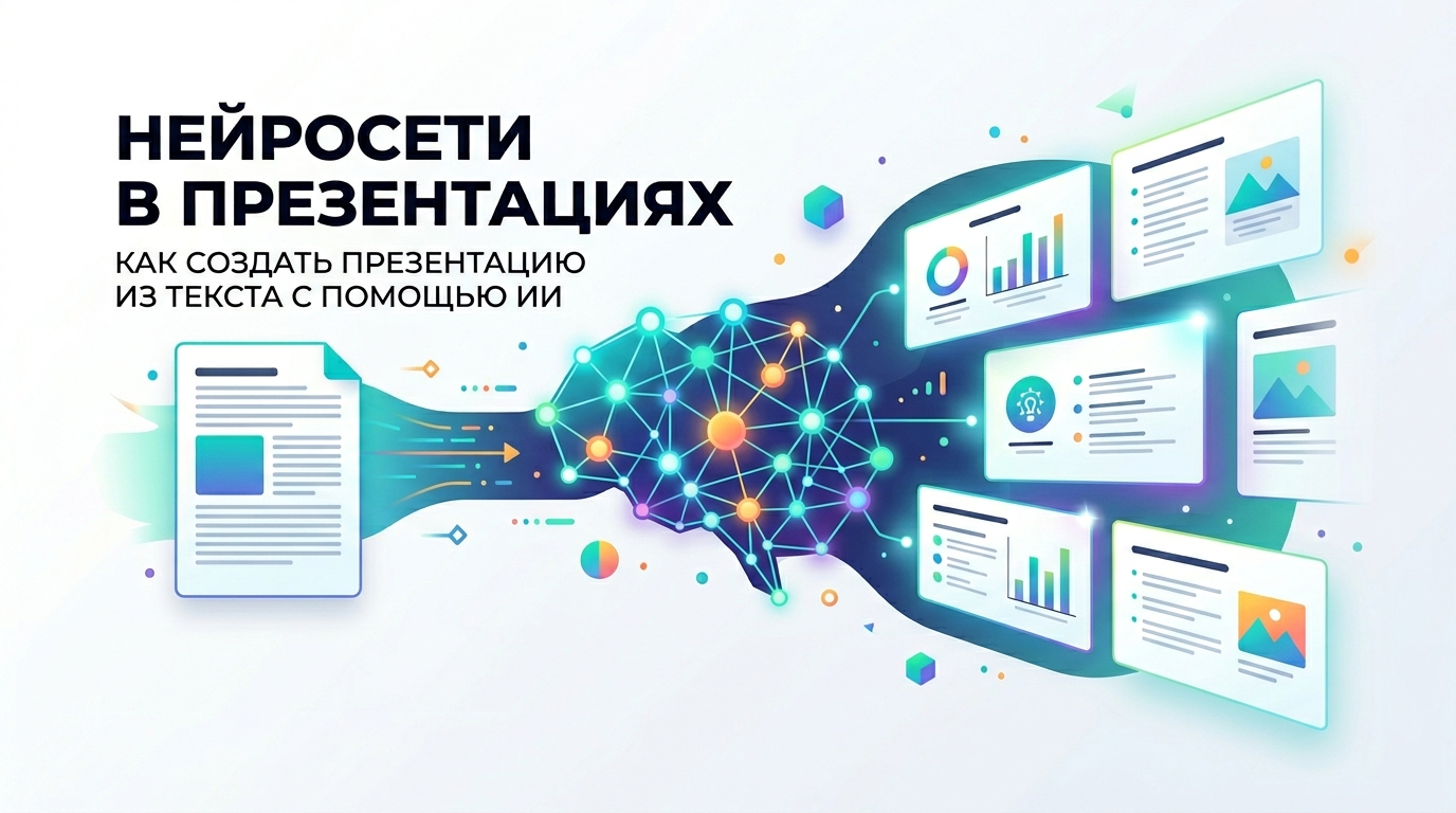Создание презентации с помощью нейросети